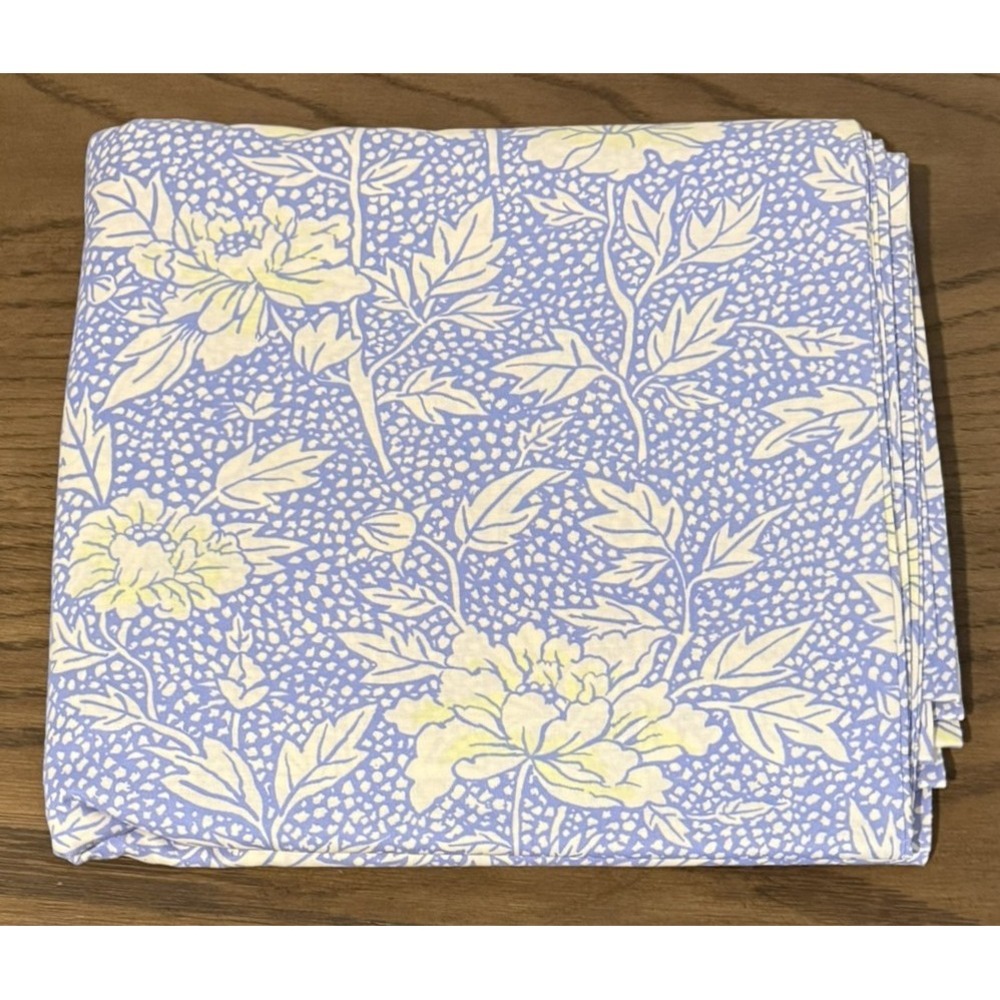 VTG Kaffe Fassett Peony Rowan Westminster Blue Floral Cotton Fabric 6.38 Yds OOP